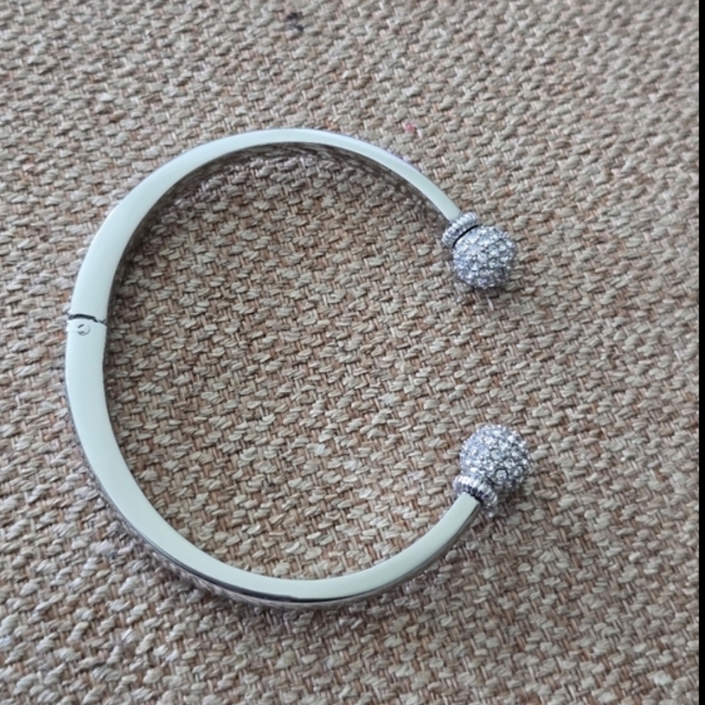 Charter Club Elegant Silver Crystal Bracelet New Women Rhinestones